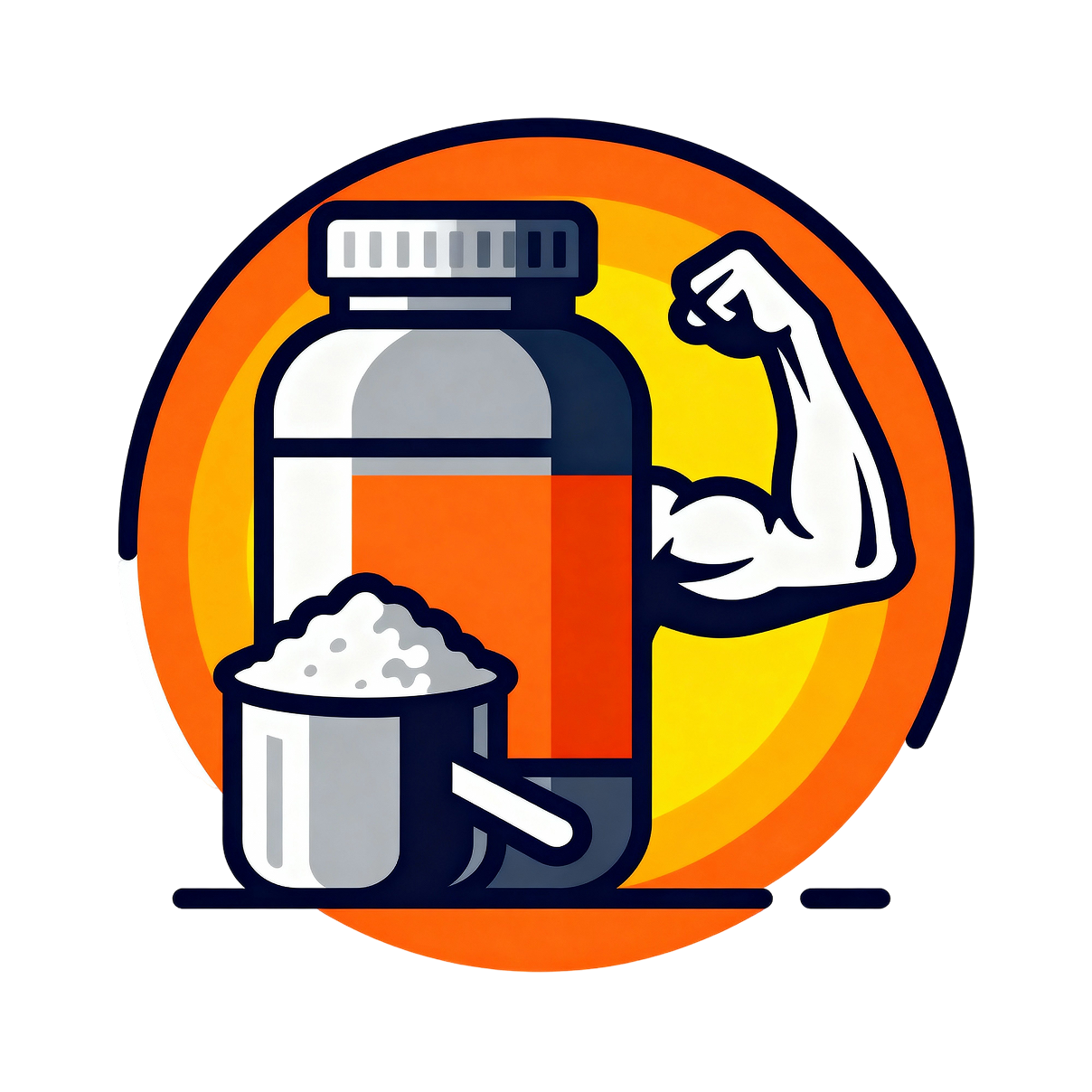 Protein Powder Icon